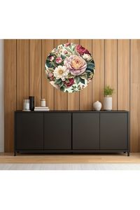Homewares: Circle Mural - Petal Play