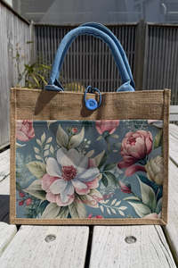Bags Luggage: Rosetta Mini Jute Bag