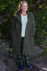 Wholesler Availability: Heloise Coat - Forest