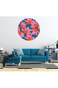 Wholesler Availability: Circle Mural - Sami's Flower