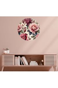 Wholesler Availability: Circle Mural - Heart Rose