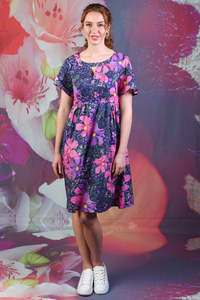 Norah Dress - Purple Floral - SALE