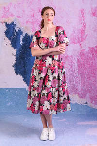 Jalene Dress - Navy - SALE