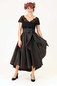 Poppy Posey Top - Black - LAST ONES