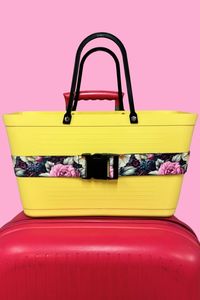 Luggage Strap - Jungle Mulberry