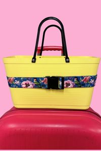 Luggage Strap - Peony Aviary