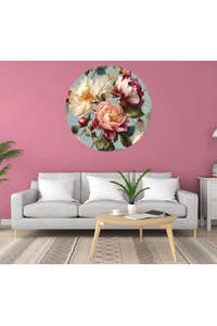 Wall Art: Circle Mural - Adore Me
