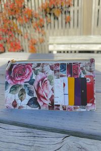 Petite Wallet - Heart Rose