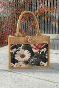 Daisy Do Baby Jute Bag