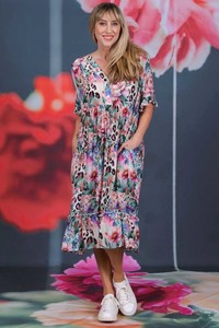 Curve Collection: Liberty Dress - Feline Grace
