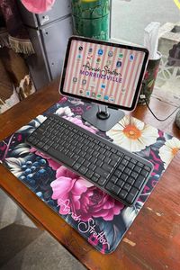 Wholesler Availability: Mini Desk Mat - Jungle Mulberry