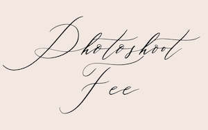 Accessories: Photo shoot Fee