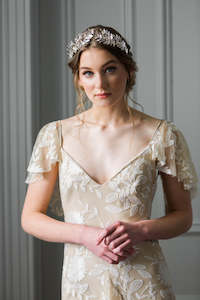 Laurel Leaf Tiara | Silver