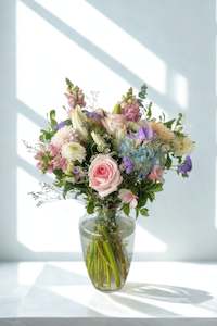 I Love You Flowers: Soft Pastel Bouquet