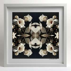 Magnolia Light 1 - Small Mandala Print