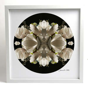 Magnolia Crown 2 - Small Mandala Print