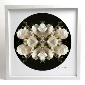 Magnolia Crown 3 - Small Mandala Print