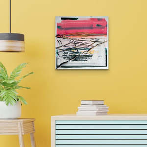 Sumner Nights - Sumner - From Above on canvas