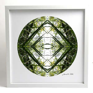 Small Square Prints: Ruatahi Diamond 1 - Small Mandala Print