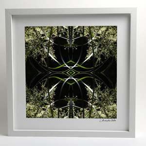 Small Square Prints: Dark Ruatahi Portal 5 - Small Mandala Print