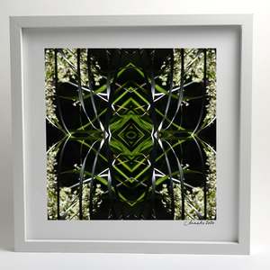 Dark Ruatahi Portal 3 - Small Mandala Print