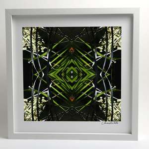 Dark Ruatahi Portal 2 - Small Mandala Print