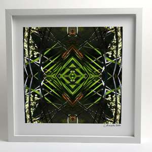 Small Square Prints: Dark Ruatahi Portal 1 - Small Mandala Print