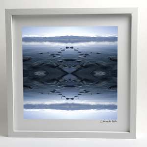 Small Square Prints: Lake Hawea - Small Mandala Print