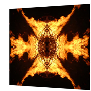 Lightboxes: Fire Fire - Lenticular Art