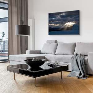 Snowboarding Prints: Fingers of God