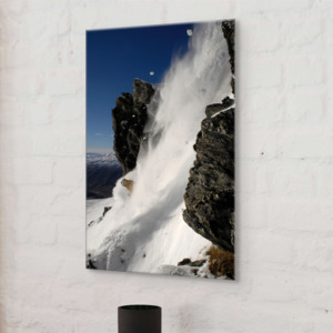 Snowboarding Prints: Ju in the Pow