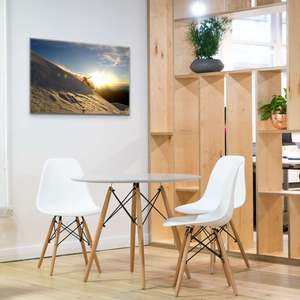 Snowboarding Prints: Ju Sunset Slash