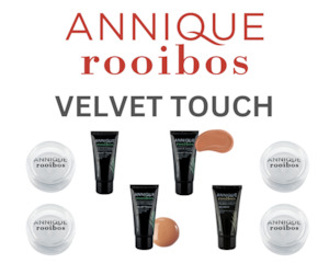 Products: Velvet Touch Foundations plus BB Cream Sample Pack