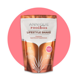 NEW Rooibos Lifestyle Shake Strawberry 500g (30 servings)