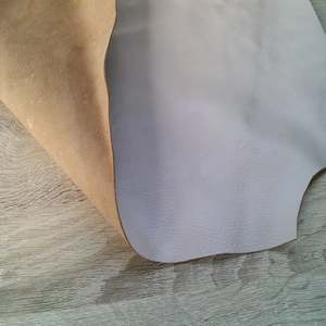Natural/ Beige Scrap Leather Piece