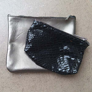 Our Designs: Leather Purses - Set of two.