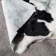 Cowhide Leather Piece - Black & White