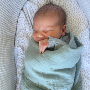 Ohbubs Cotton Muslin - Stirling Blue