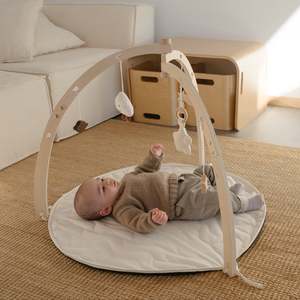 Kids Furniture: Ohbubs Wooden Baby Play Gym - Sky