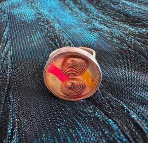 Antelope Jewellery: Twin Shell ring