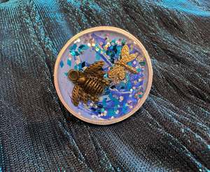 Bee & Dragonfly ring