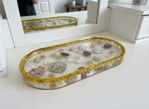 Antelope Homeware: Antelope Trinket Tray - Gold