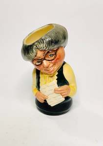 Royal Doulton Doultonville Collection Miss Studious Toby