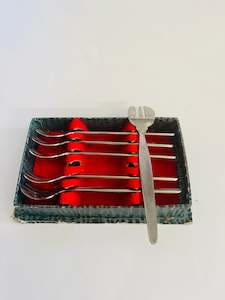 Cutlery 1: Set of Six Japaneses Made Cake Forks