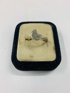 Silver Jewellery: Sterling silver Duck ring