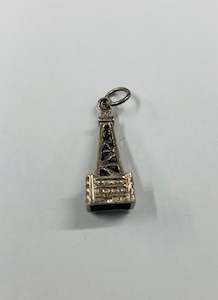 Silver Jewellery: Silver Oil drill charm