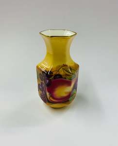 Ceramic Vases: Aynsley Orchard Gold vase