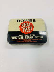 Collectable Tins: Bowes seal fast puncture repair kit tin