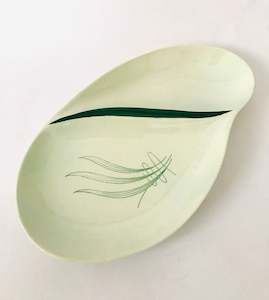 Carltonware: Carltonware Windswept Duo Green Platter