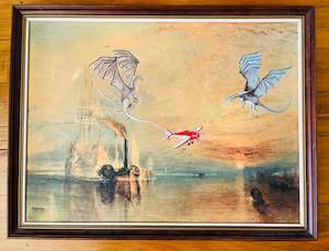 Bespoke Art And Design: Bespoke Art “Beware what Flies in the Sky”